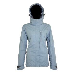 Turbine Wmns Sz L Light Blue ‘Wilder’ Ski Jacket Insulated Hooded